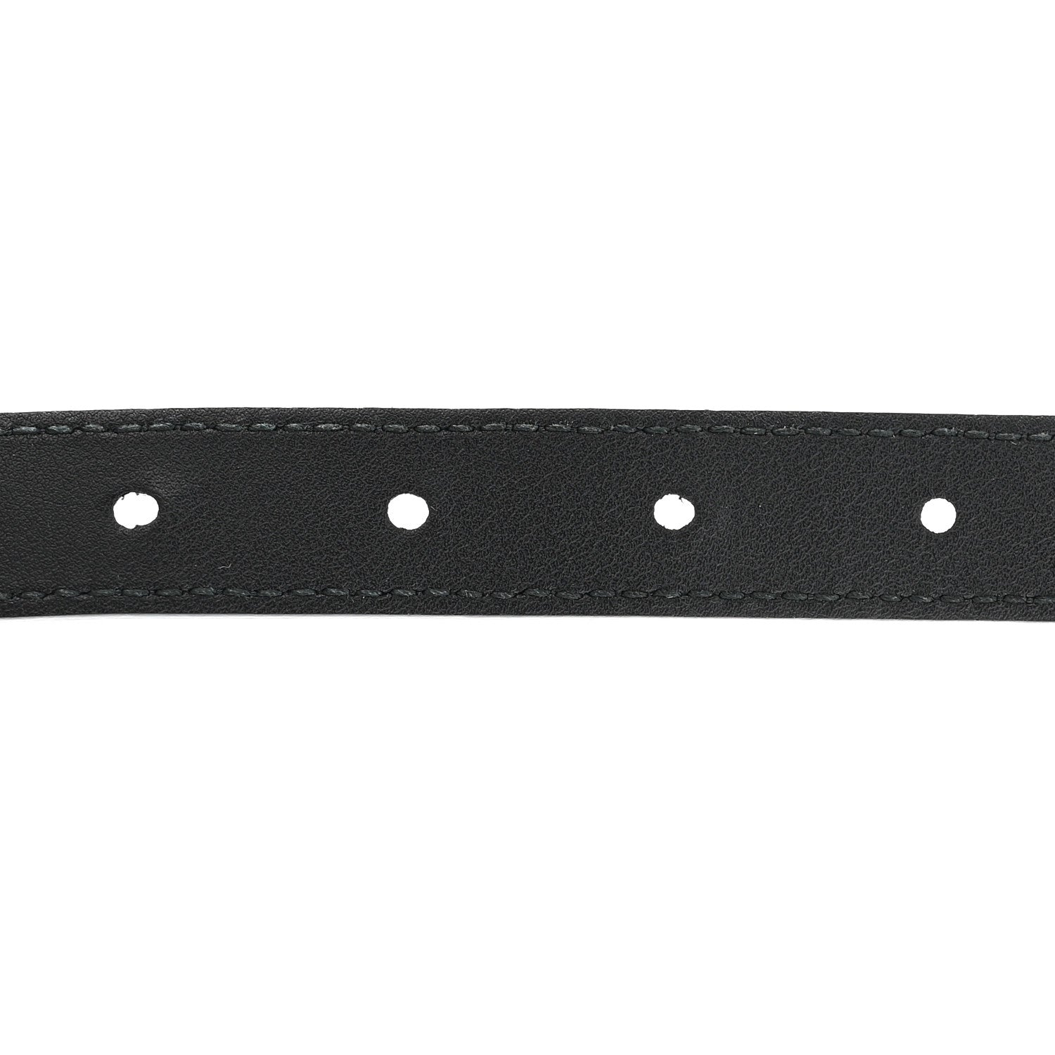 Gucci Calfskin Double G 20mm Belt 80 32 Black