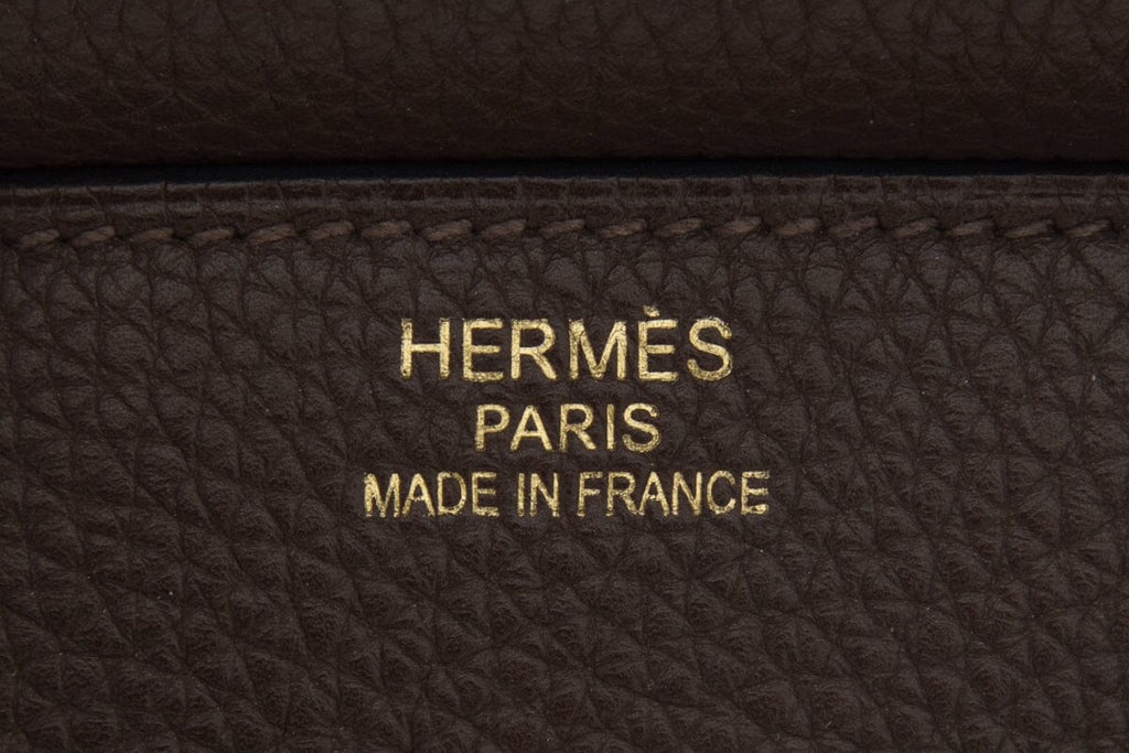 Hermès Chocolate 35 CM Birkin Handbag