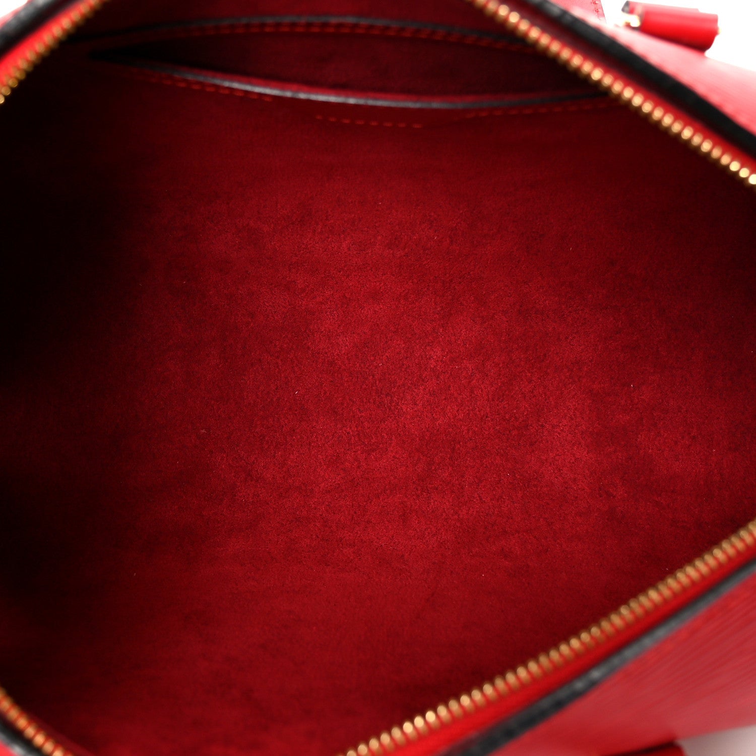 Louis Vuitton Epi Soufflot Castillan Red
