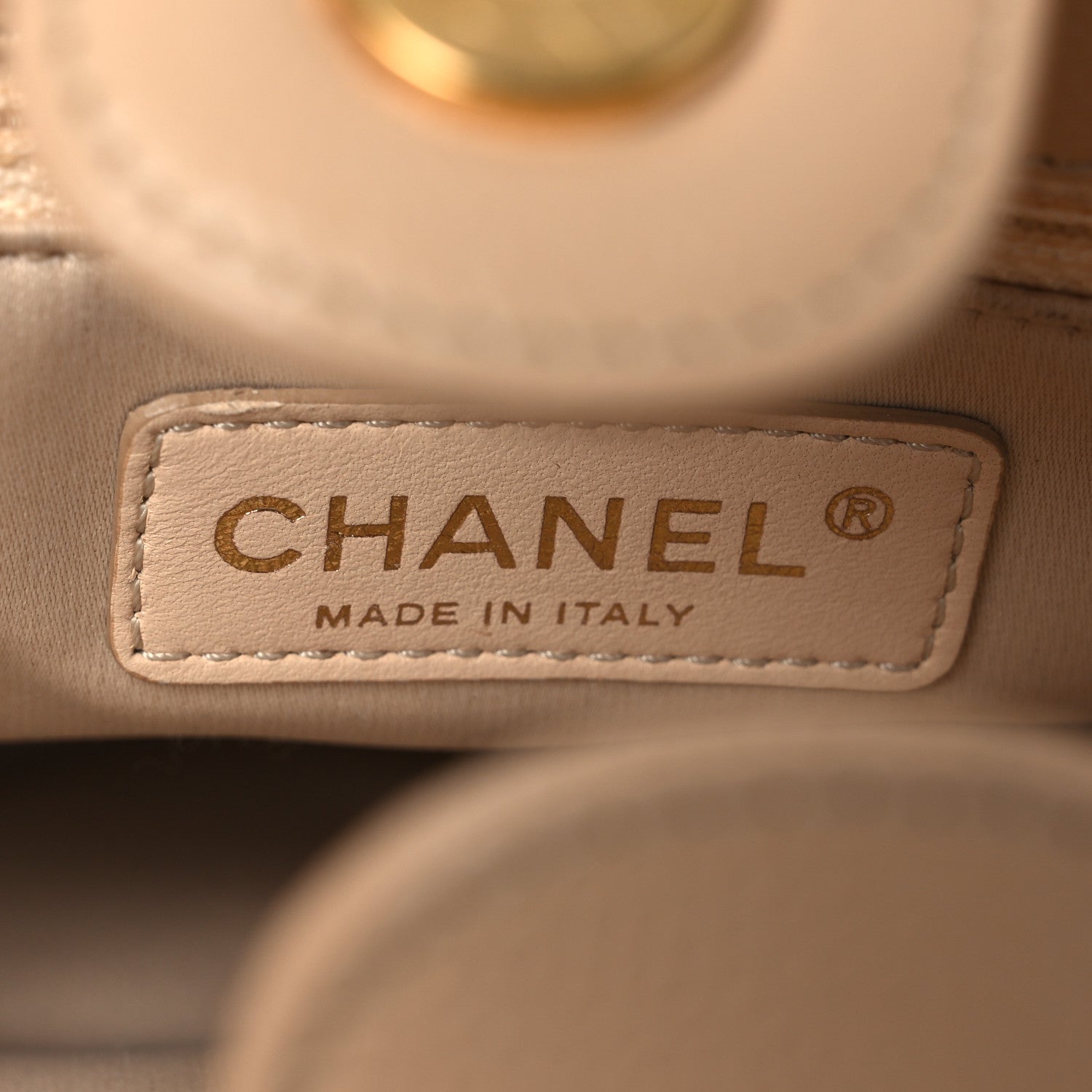 Chanel Caviar Quilted Petit Shopping Tote PST Beige Clair
