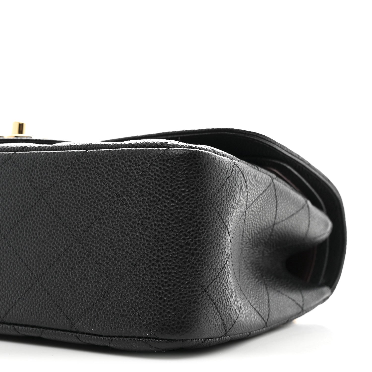 Chanel Caviar Quilted Jumbo Double Flap Black