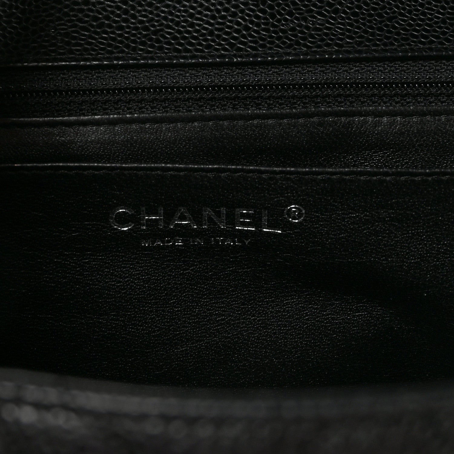 Chanel Caviar Maxi Single Flap Black