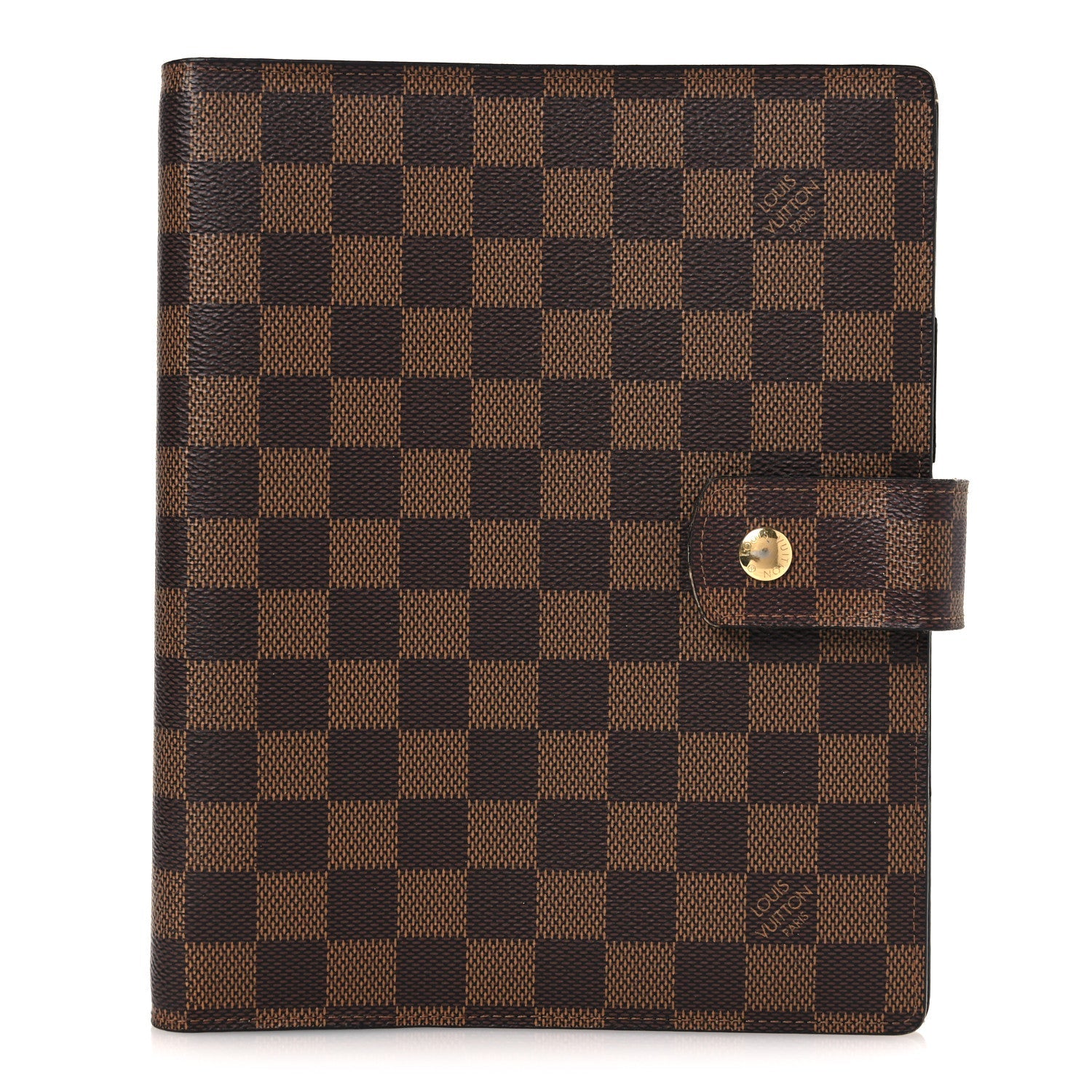 Louis Vuitton Damier Ebene Large Ring Agenda Cover