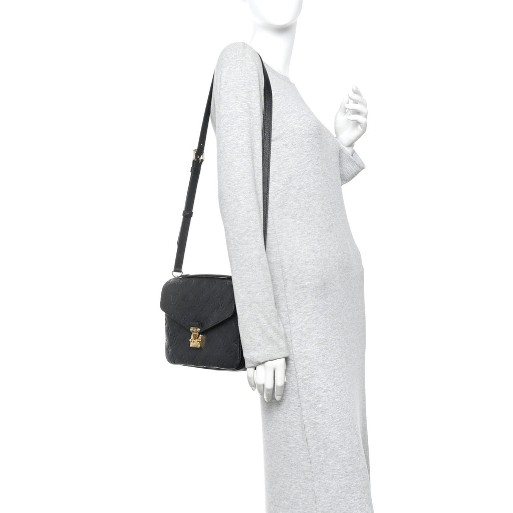 Louis Vuitton Empreinte Pochette Metis Black