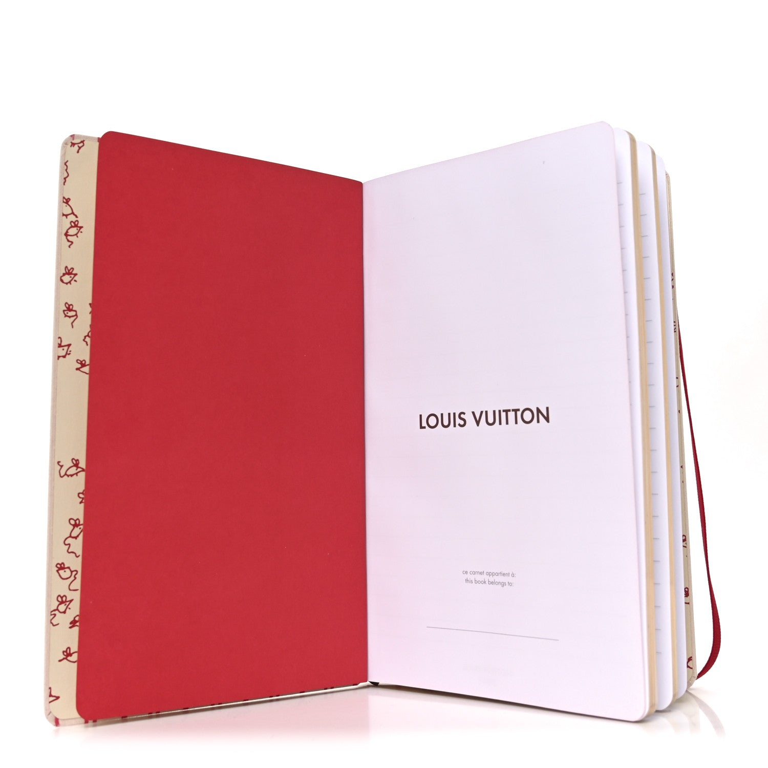Louis Vuitton Grace Coddington Jane Notebook MM Stickers