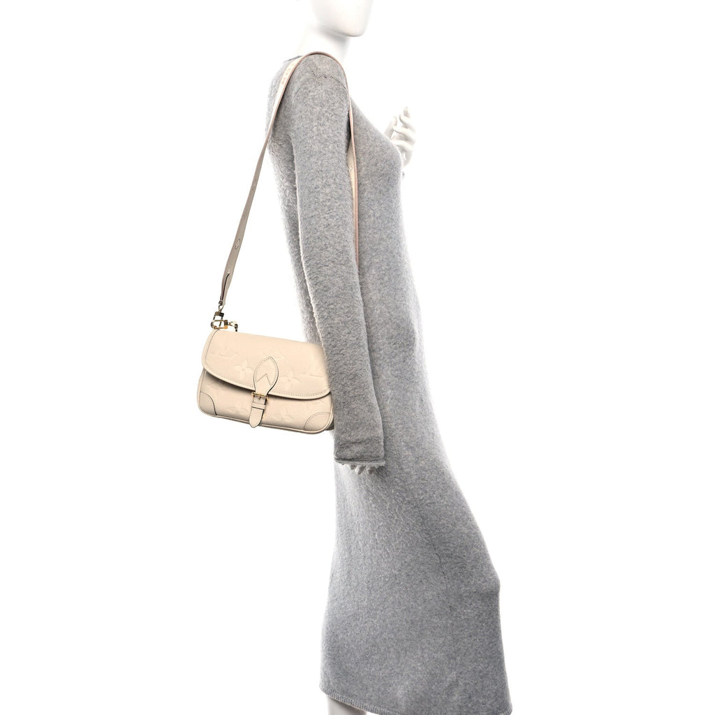 Louis Vuitton Empreinte Monogram Giant Diane Cream