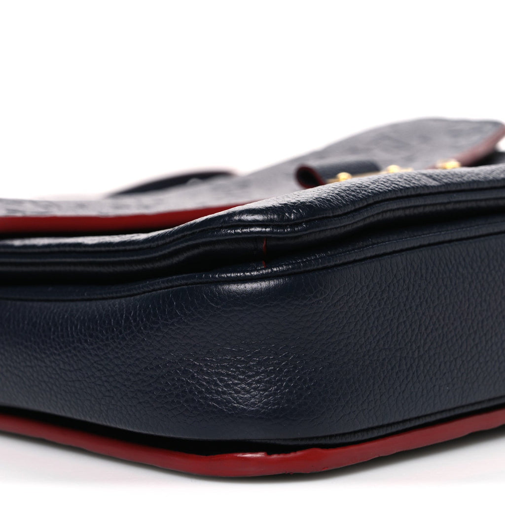 Louis Vuitton Empreinte Pochette Metis Marine Rouge