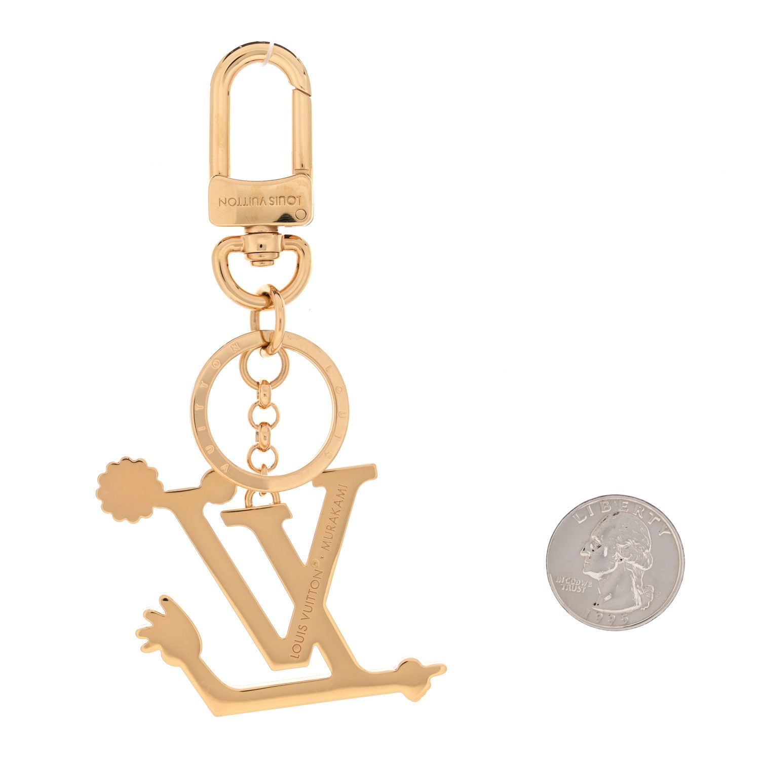 Louis Vuitton LV X TM Iconic Superflat Bag Charm Key Holder Multicolor