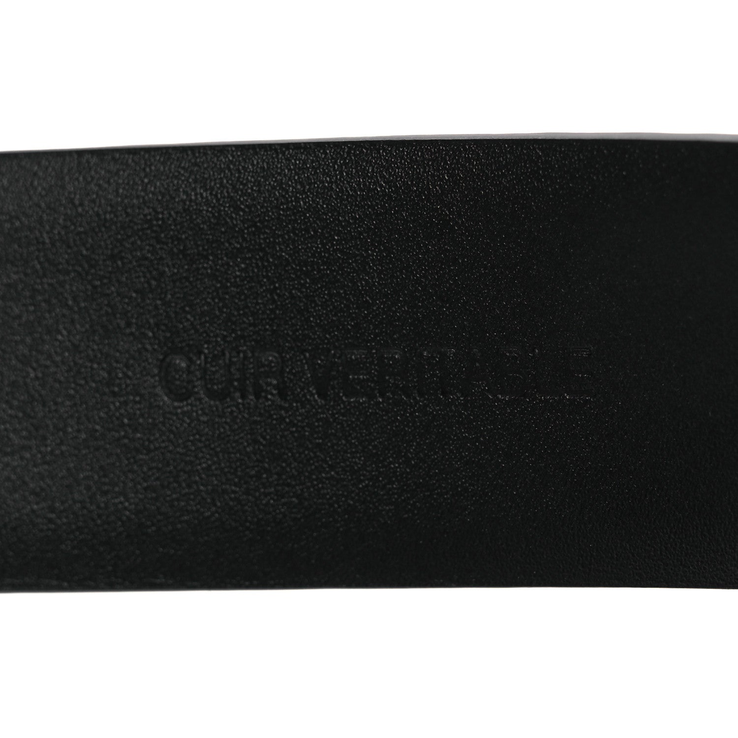 Calfskin Crystal CC Belt 85 34 Black Multicolor