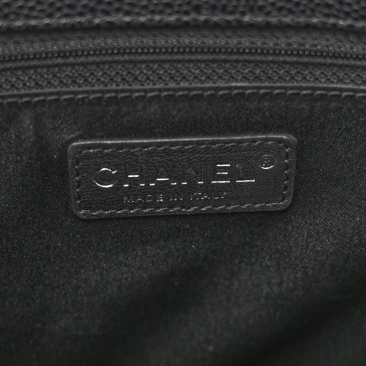 Chanel Caviar Quilted Grand Shopping Tote GST Black