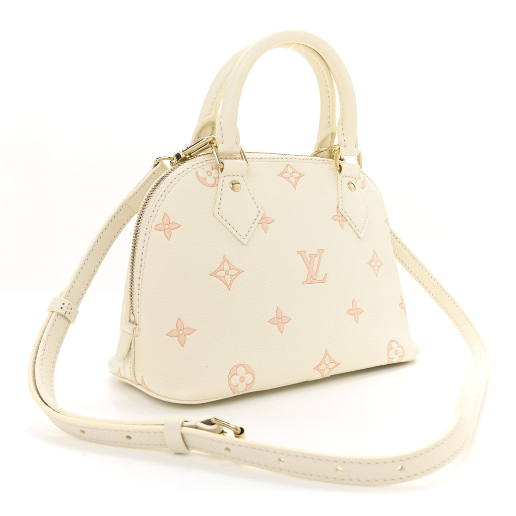 Louis Vuitton Empreinte Bi-Color Alma BB Milky White Peach
