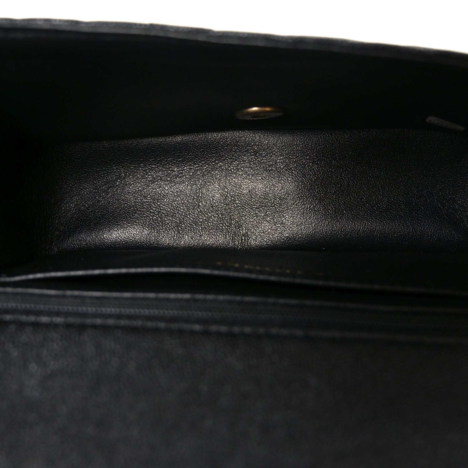 Chanel Caviar Quilted Mini Top Handle Rectangular Flap Black