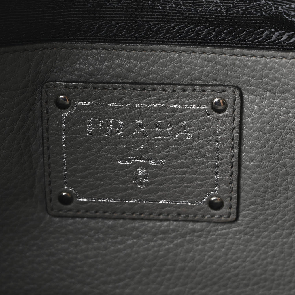 Prada Vitello Daino Tote Marmo