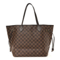 Louis Vuitton Damier Ebene Neo Neverfull MM Rose Ballerine