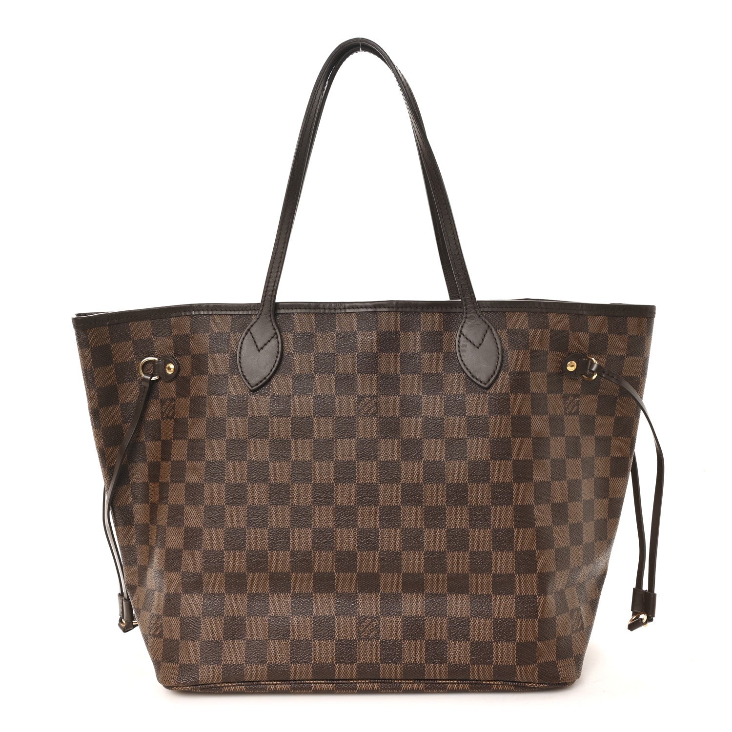 Louis Vuitton Damier Ebene Neo Neverfull MM Rose Ballerine