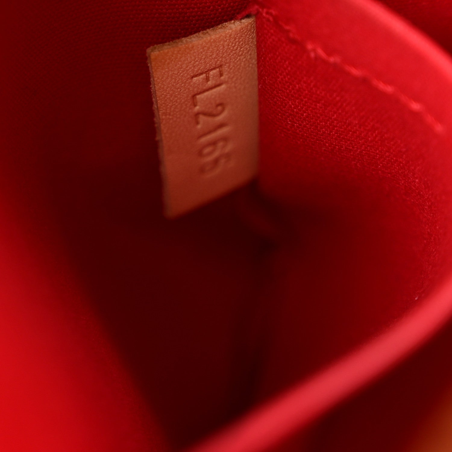 Louis Vuitton Vernis Alma BB Cherry