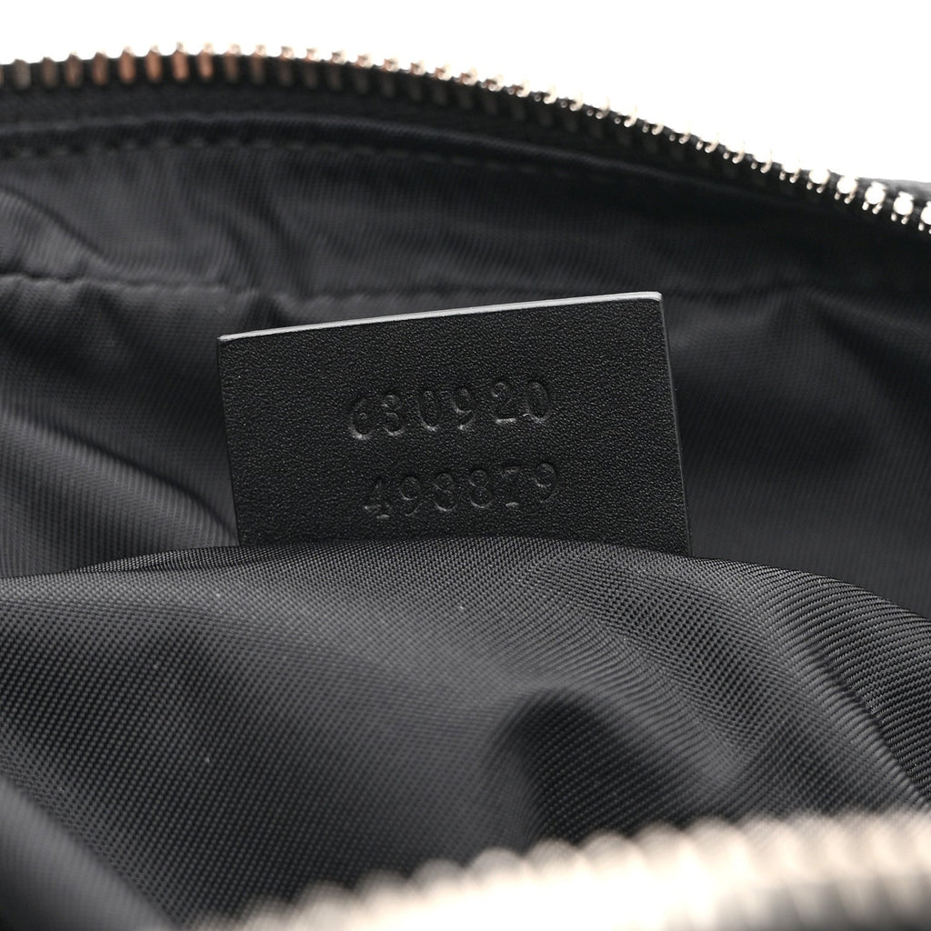 Gucci Techno Canvas Web Large Belt Bag Black