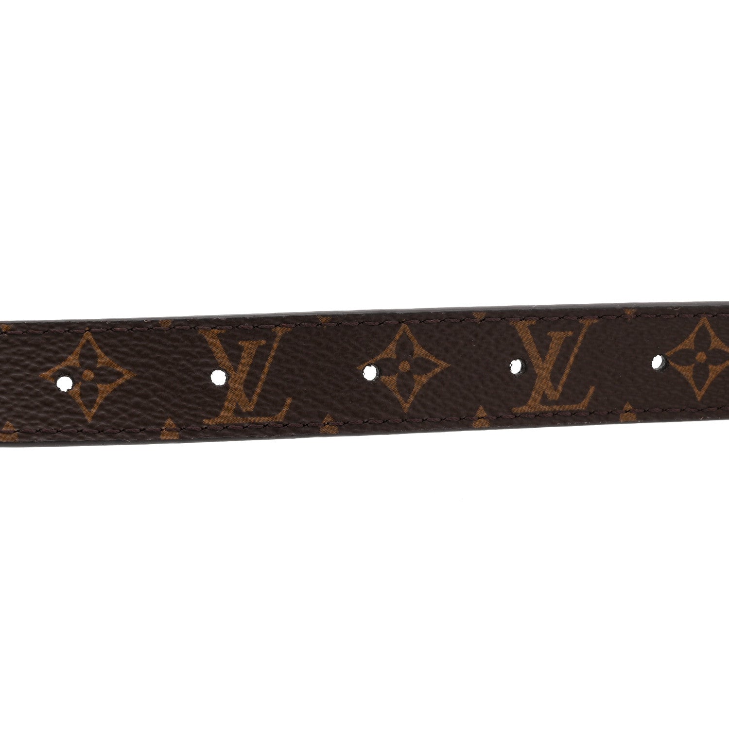 Louis Vuitton Calfskin Monogram 20mm LV Initiales Reversible Belt 65 26 Black
