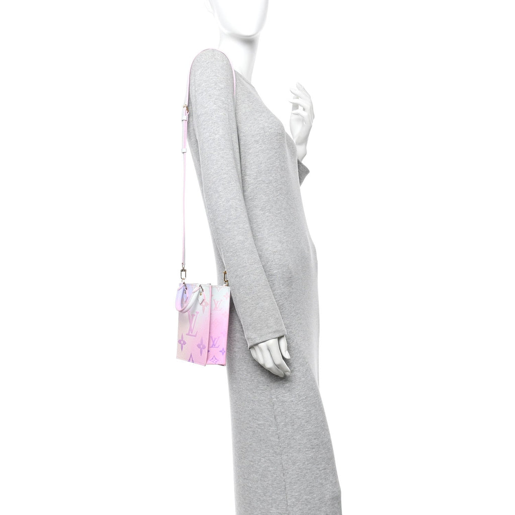 Louis Vuitton Monogram Giant Spring In The City Petit Sac Plat Sunrise Pastel