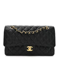 Chanel Caviar Quilted Medium Double Flap Black