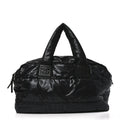 Chanel Nylon Coco Cocoon Large Reversible Tote Black