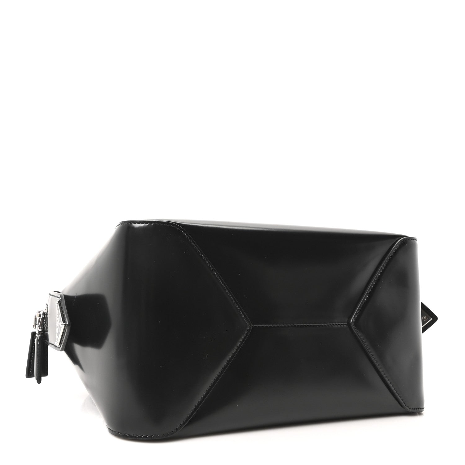 Prada Spazzolato Small Supernova Handbag Black