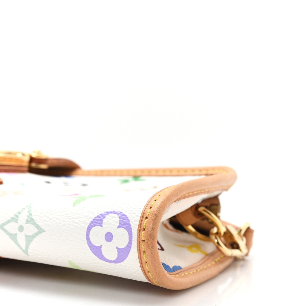 Louis Vuitton Monogram Multicolor Shirley White