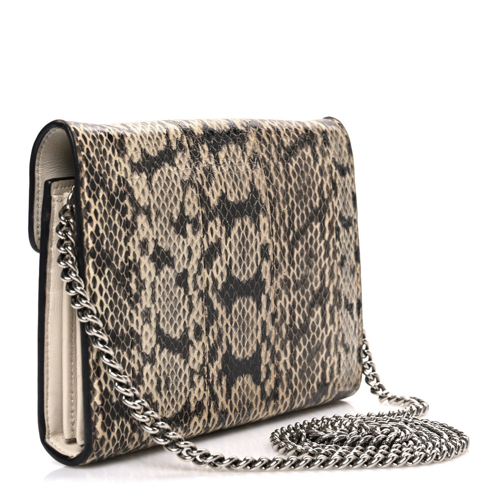Gucci Watersnake Mini Dionysus Chain Wallet