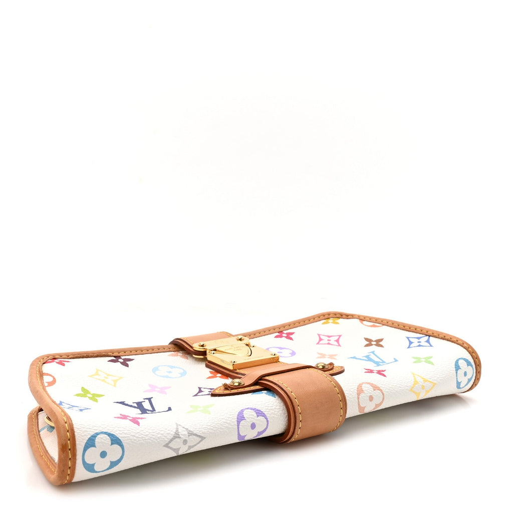 Louis Vuitton Monogram Multicolor Shirley White