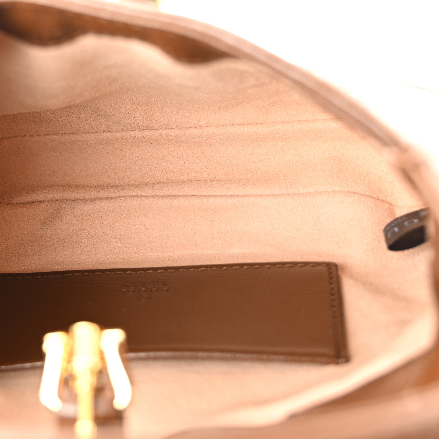 Gucci GG Supreme Monogram Azalea Calfskin Web Mini Jackie 1961 Hobo Beige Ebony Brown Sugar