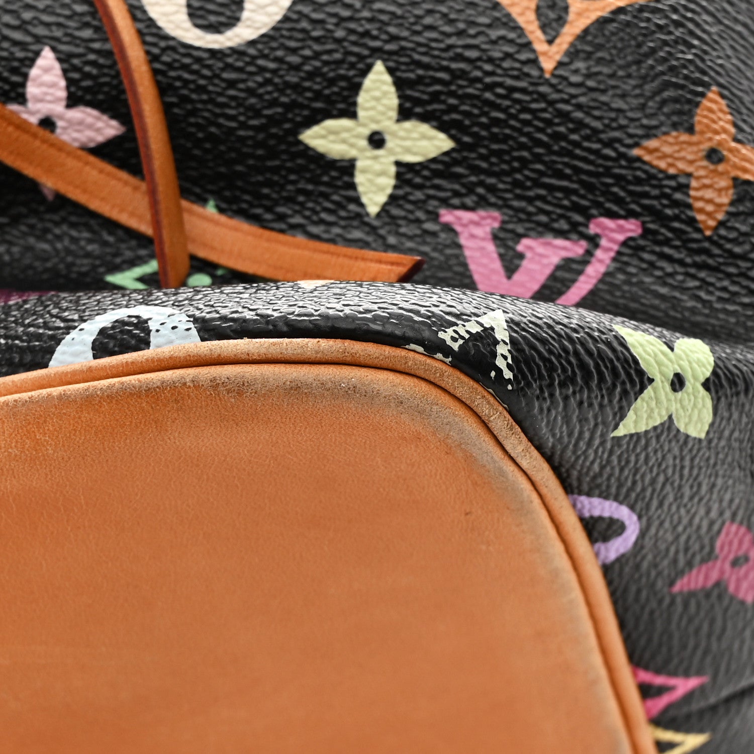 Louis Vuitton Monogram Multicolor Petit Noe Black