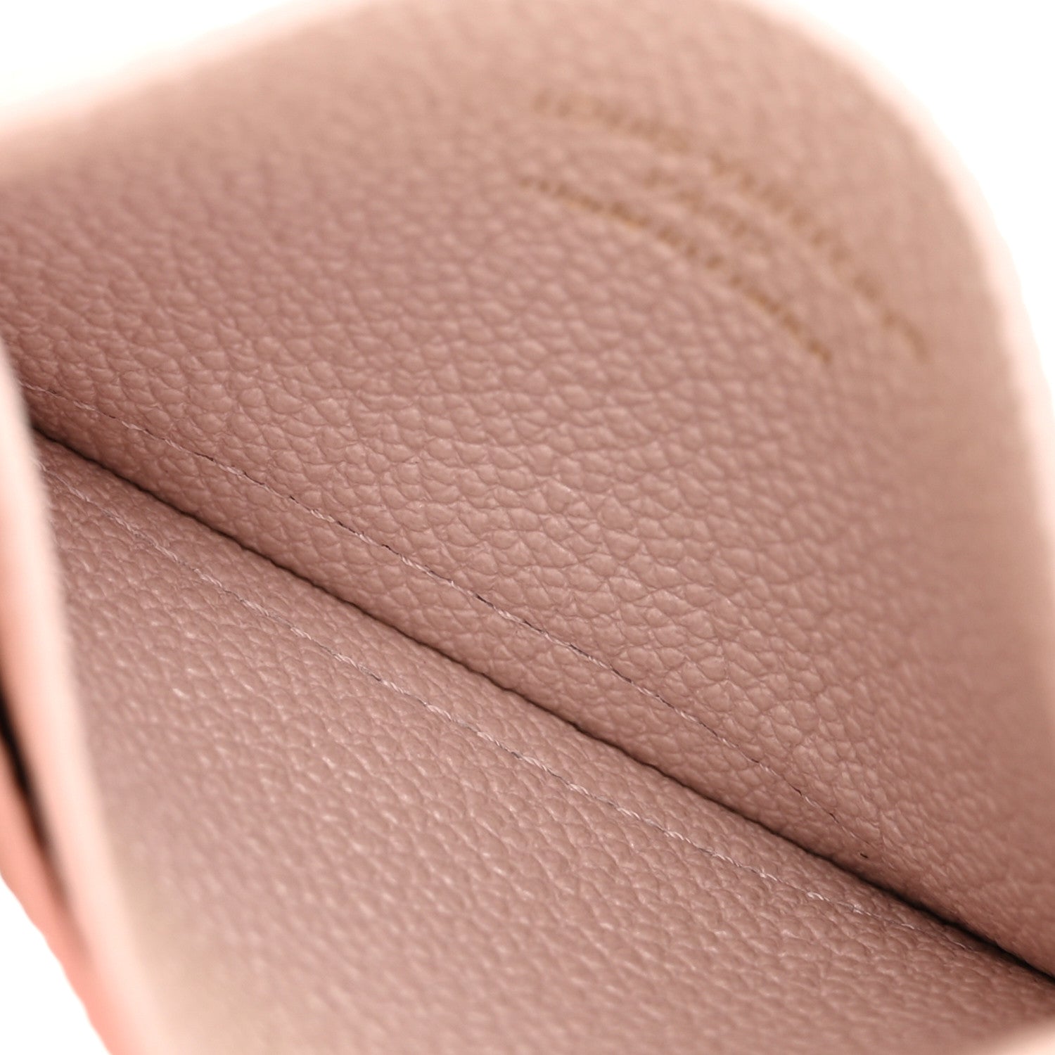 Louis Vuitton Empreinte Monogram LV Charms Card Holder Snowy Pearl