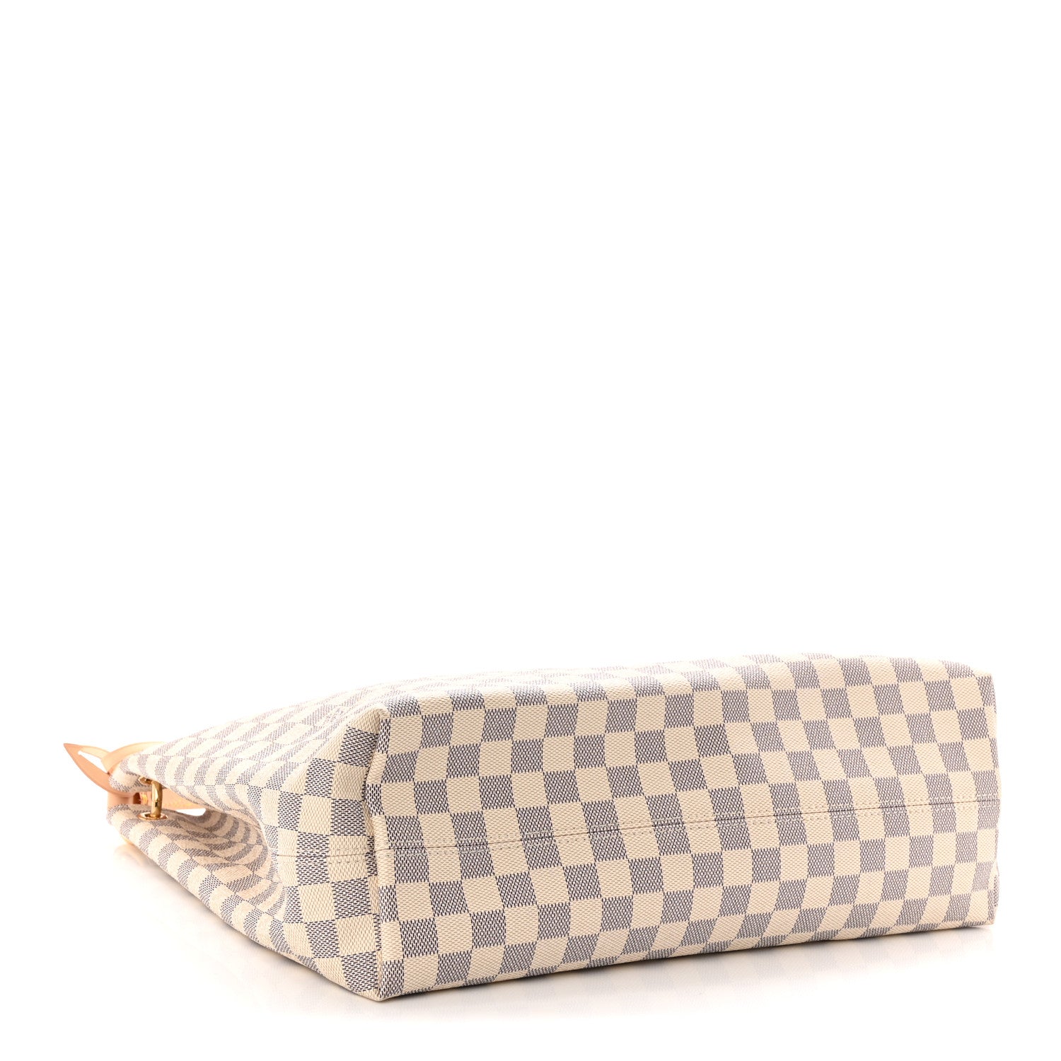 Louis Vuitton Damier Azur Graceful MM Rose Ballerine
