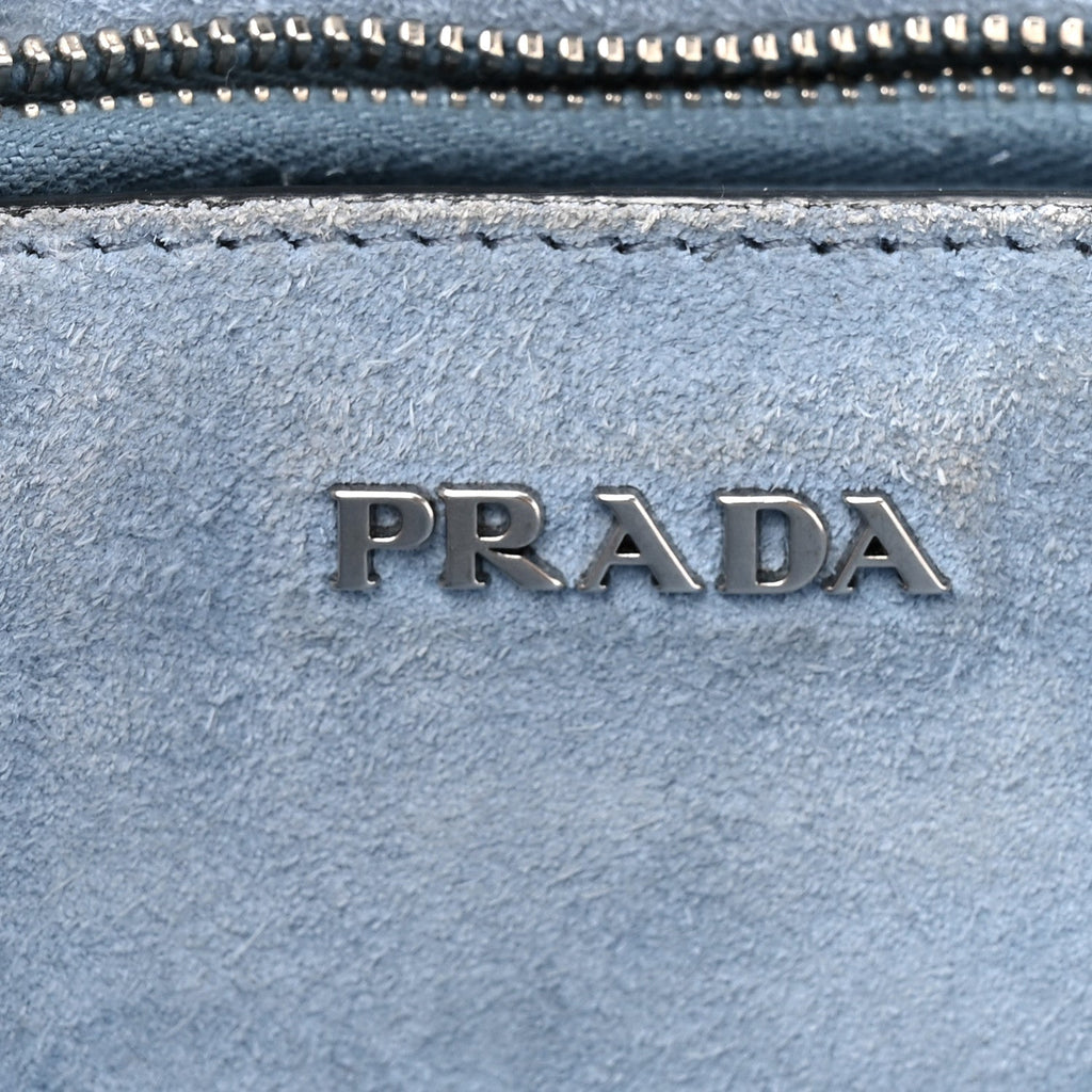 Prada Glace Calf Soft Cahier Bag Black Astrale