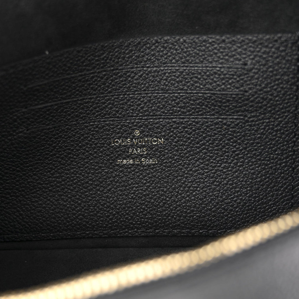 Louis Vuitton Empreinte Monogram Giant Ivy Wallet On Chain Black