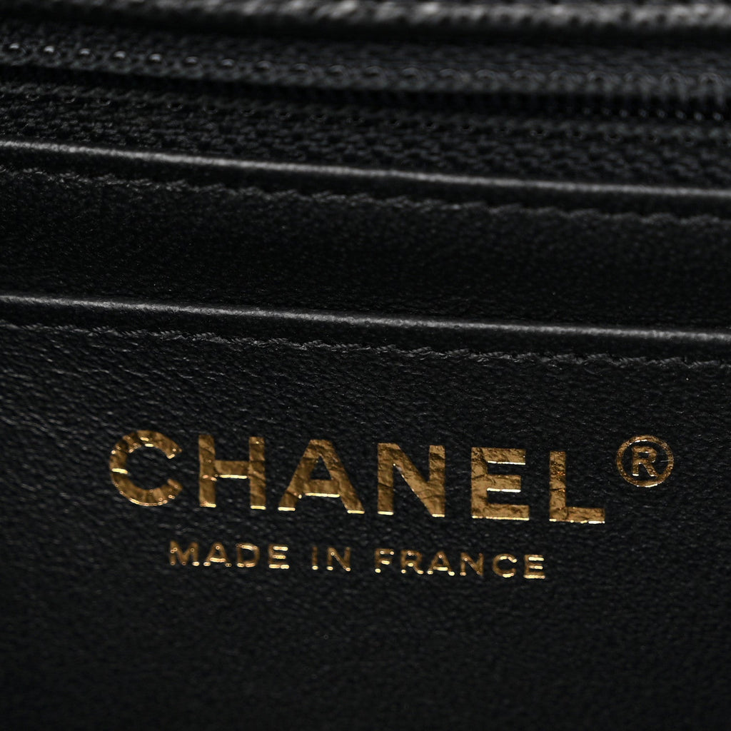 Chanel Caviar Quilted Mini Rectangular Flap Black