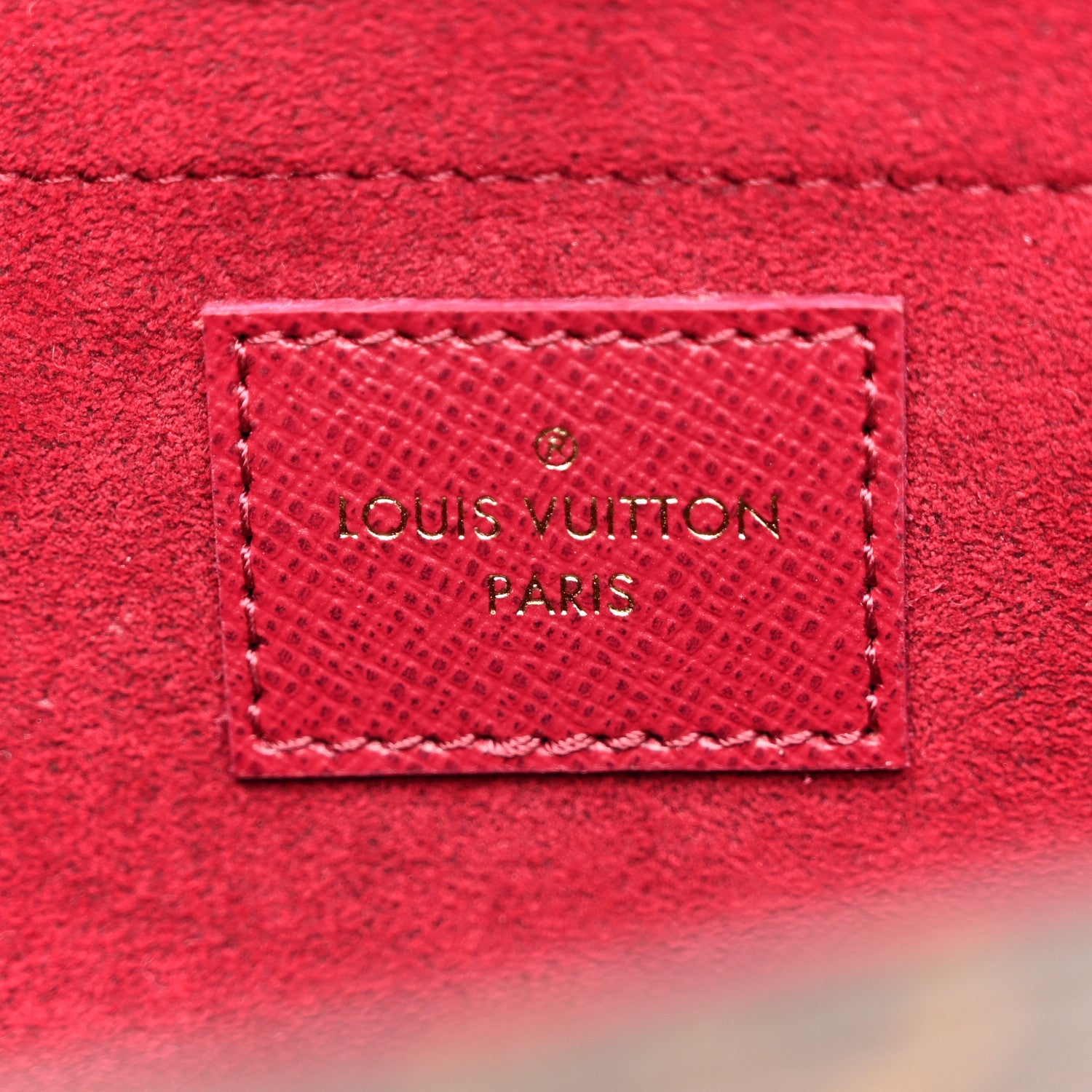 Louis Vuitton Monogram Pochette Felicie Chain Wallet Fuchsia