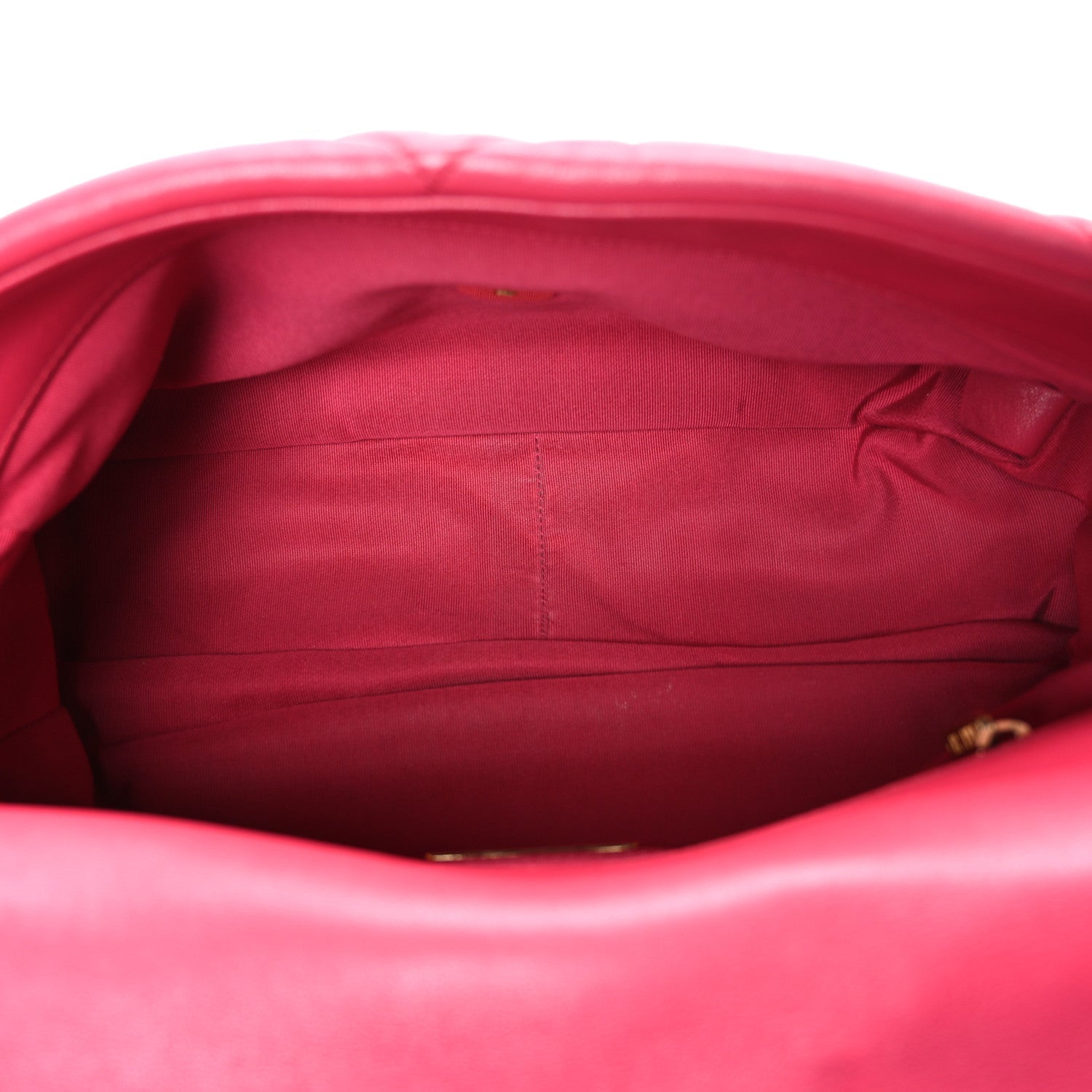 Chanel Goatskin Quilted Large Chanel 19 Flap Pink