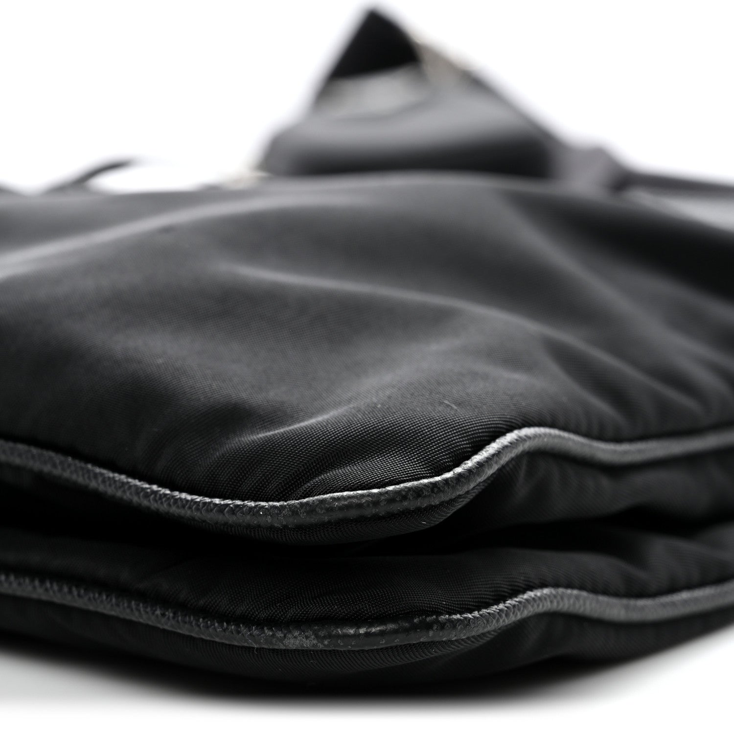 Prada Re-Nylon Saffiano Re-Edition 2000 Double Zip Crossbody Bag Black