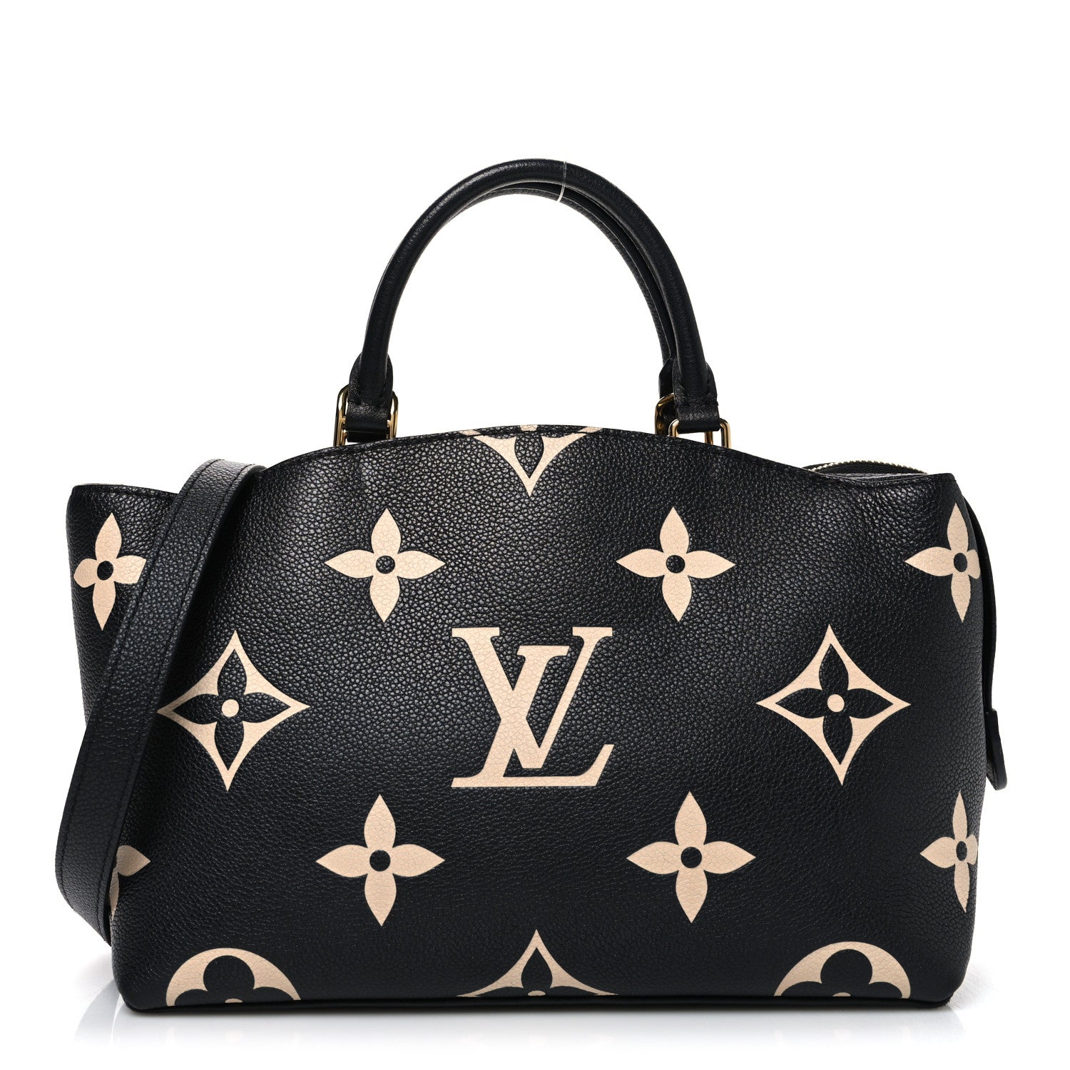 Louis Vuitton Empreinte Monogram Giant Petit Palais Black Beige