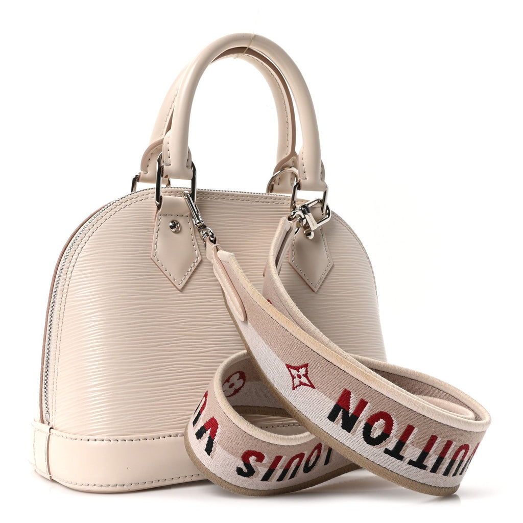 Louis Vuitton Epi Jacquard Alma BB Quartz