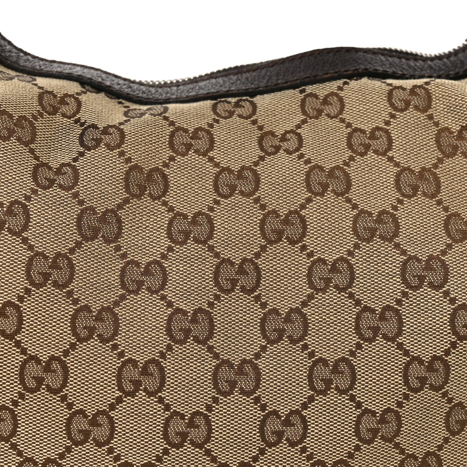 Gucci Monogram Medium Pop Hobo Dark Brown