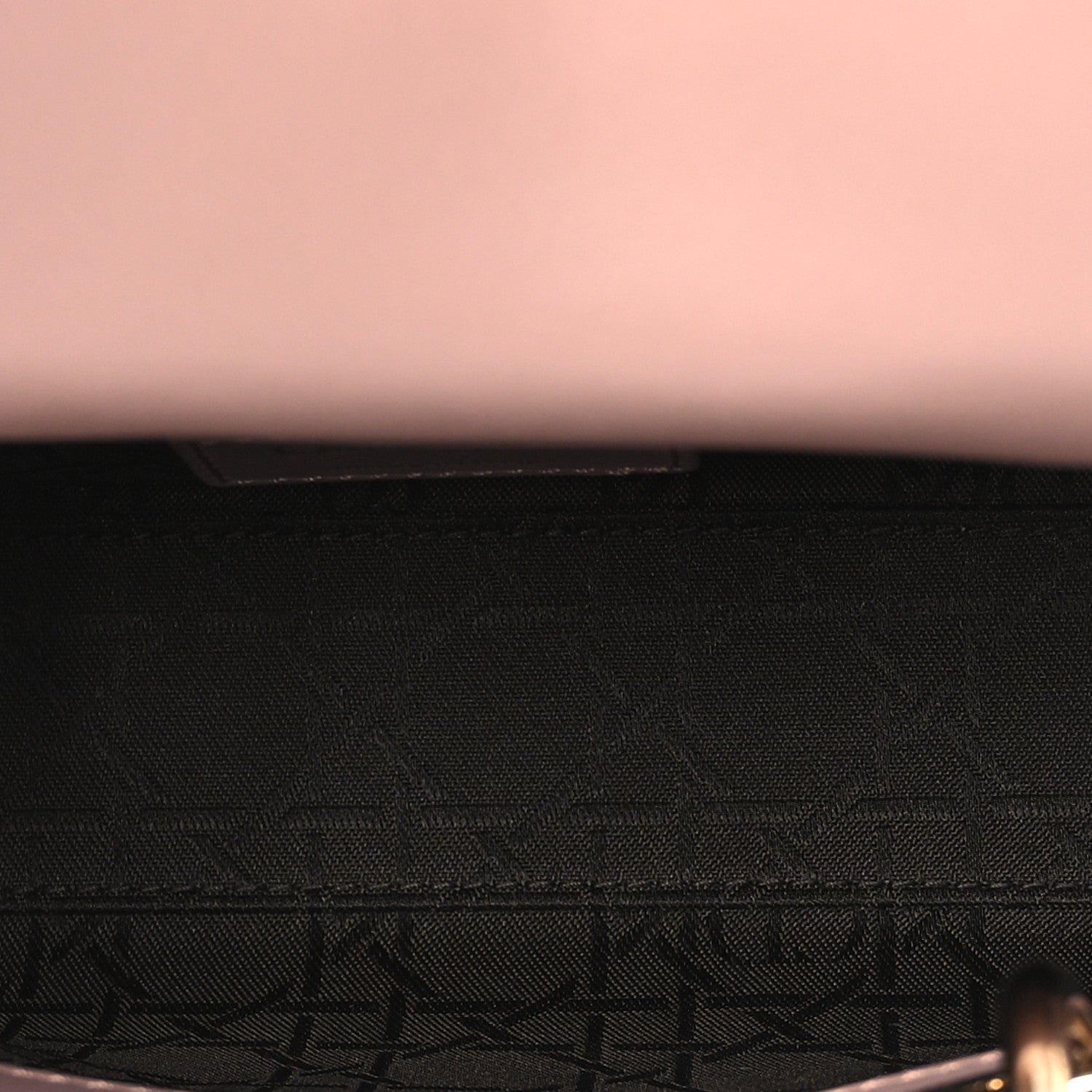 Christian Dior Lambskin Cannage Mini Lady Dior Blush