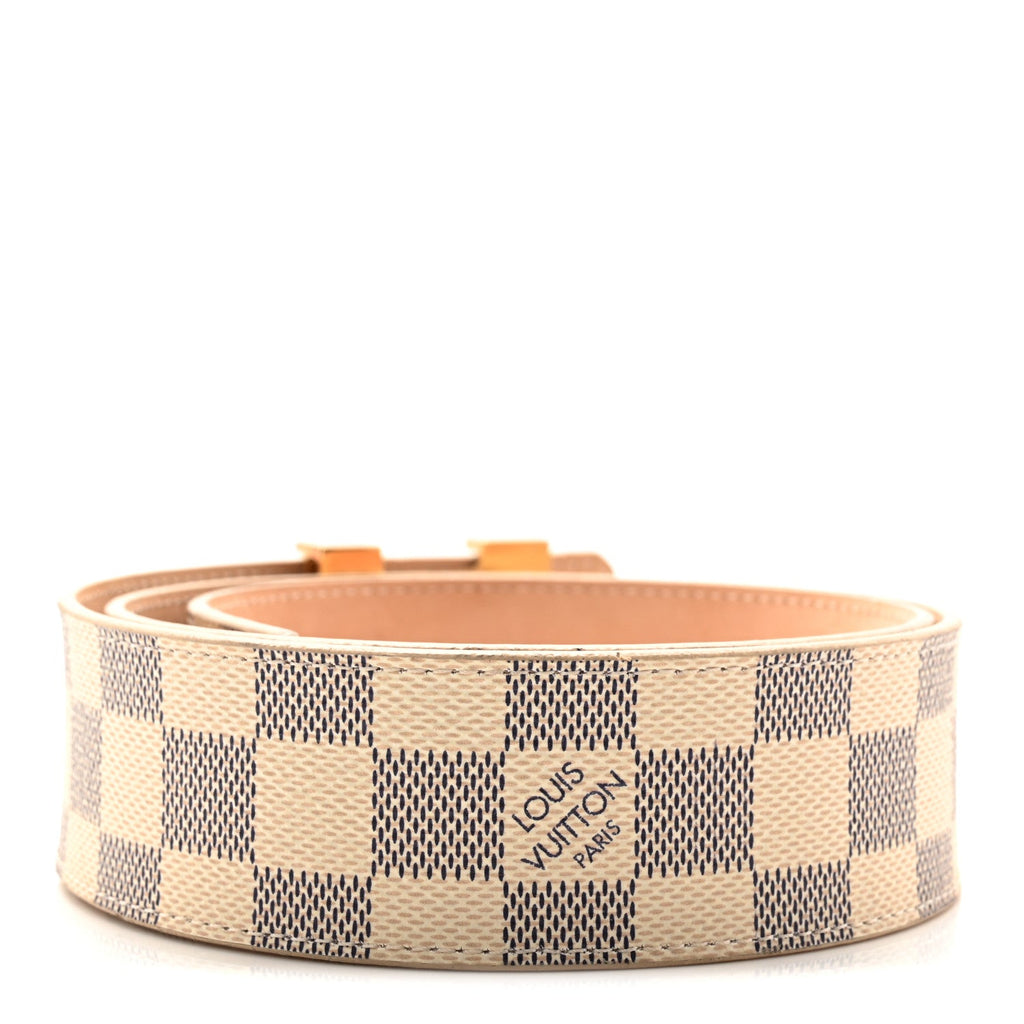 Louis Vuitton Damier Azur LV Initiales 80 32 Belt