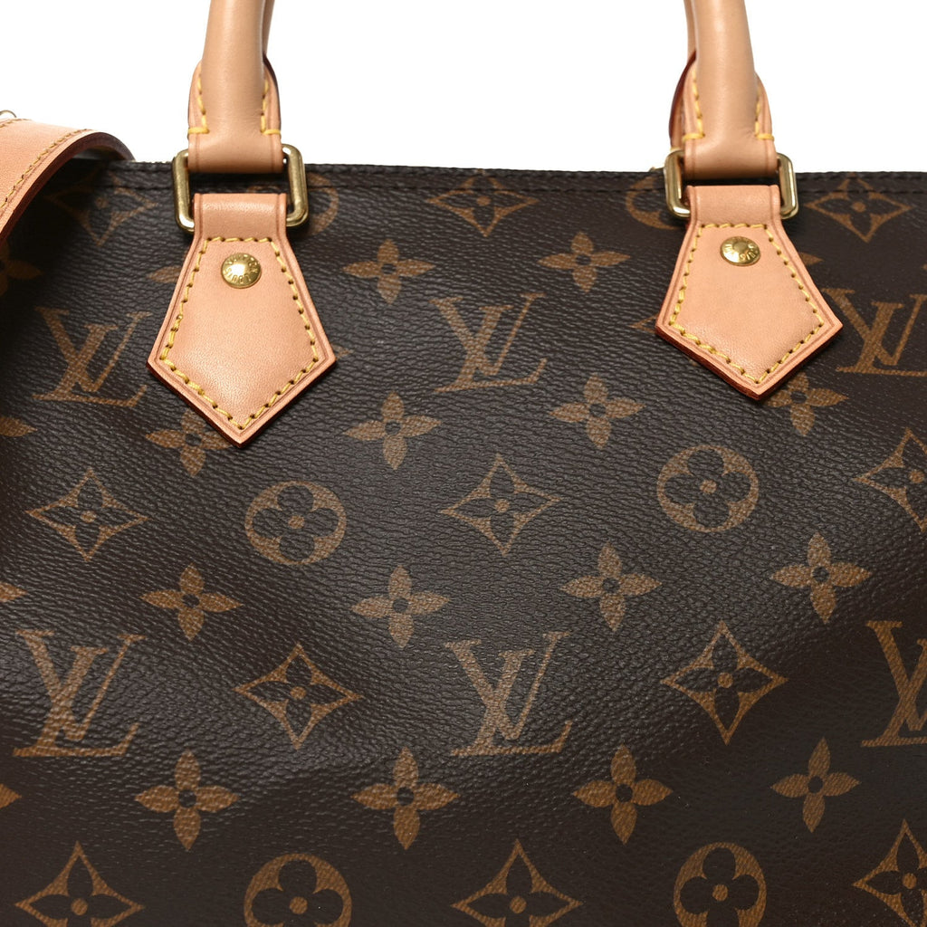 Louis Vuitton Monogram Speedy Bandouliere 25