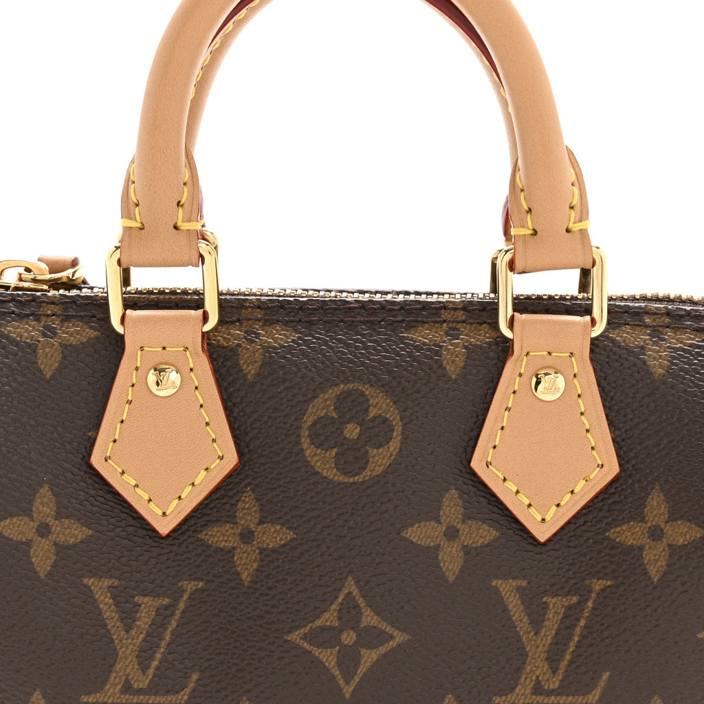 Louis Vuitton Monogram Nano Speedy Bandouliere