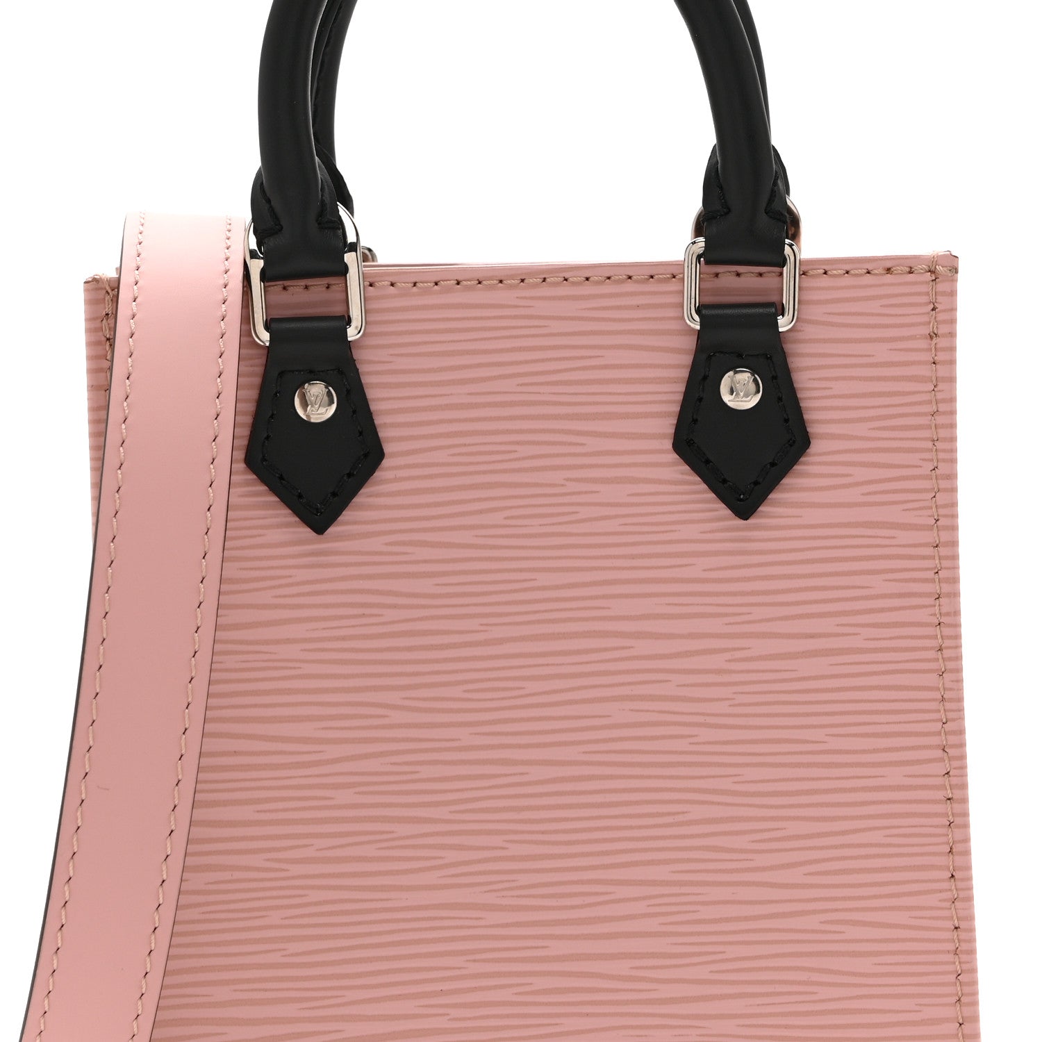 Louis Vuitton Epi Petit Sac Plat Rose Ballerine