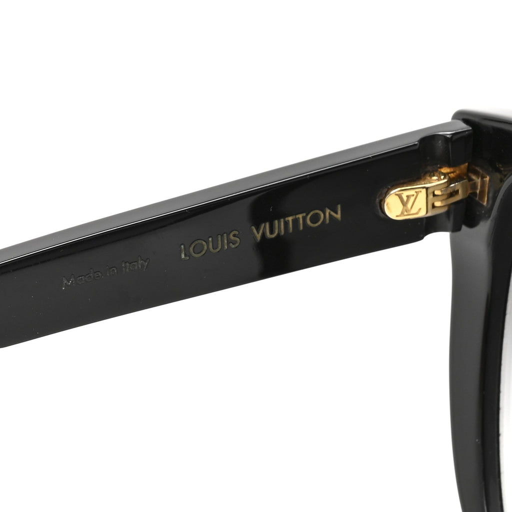 Louis Vuitton Acetate Velvet Sunglasses Z1293W Black