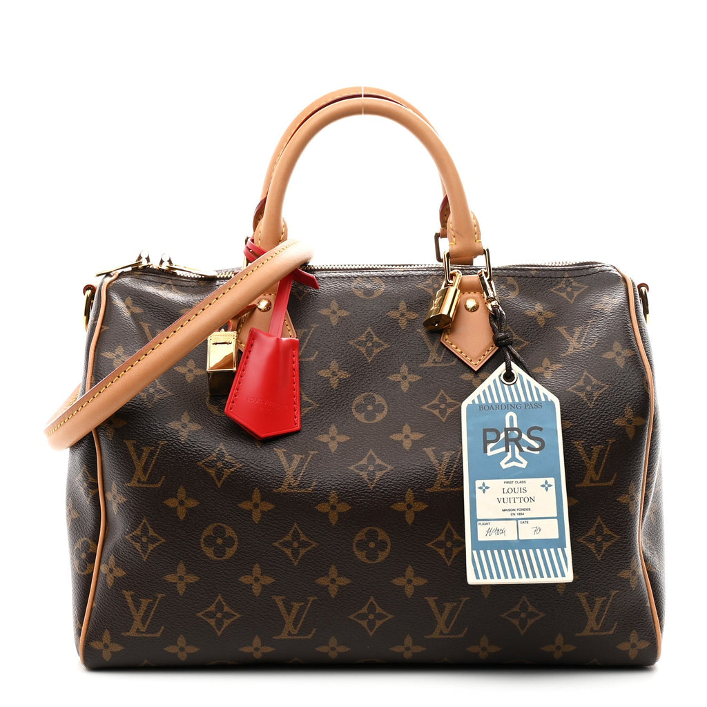 Louis Vuitton Monogram Speedy Soft Crafty 30