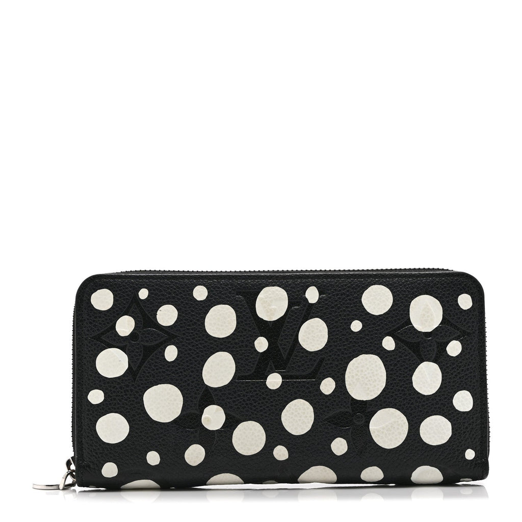 Louis Vuitton LV X YK Empreinte Zippy Wallet Black White